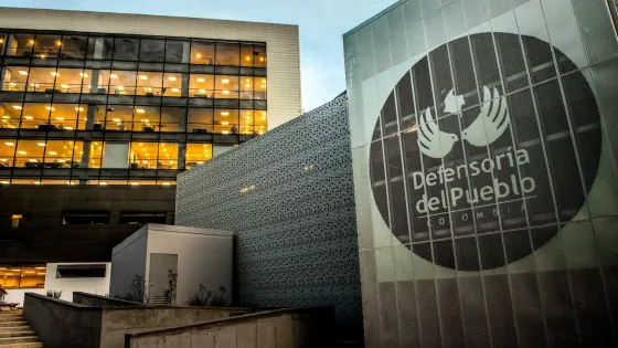 Sede de la Defensoría del Pueblo en Bogotá, Colombia.