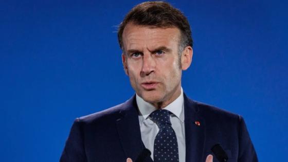 Emmanuel Macron, presidente de Francia.