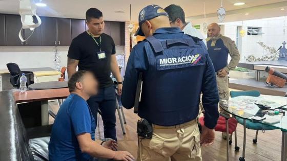 Migración Colombia El extranjero fue detenido en Kennedy y expulsado por Migración Colombia.