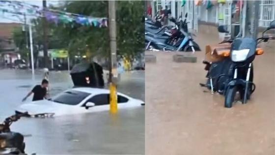 Santa Marta sufrió graves inundaciones, dos fallecidos y colapso de vías.