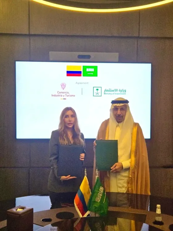 Colombia y Arabia Saudita firman memorando Colombia y Arabia Saudita firman memorando