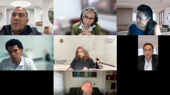 Audiencia de legalización de captura de Ricardo González.