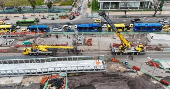 Cierre vial en calle 80 por construcción de troncal 68