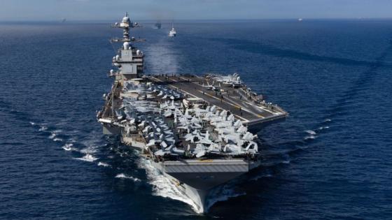 EE. UU. despliega el portaaviones USS Gerald R. Ford en el Caribe 