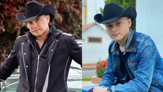 Giovanny y Miguel Ayala, cantantes colombianos.