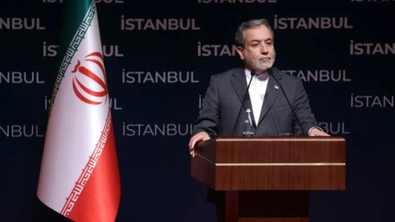 Ministro iraní de Asuntos Exteriores, Abás Araqchí.