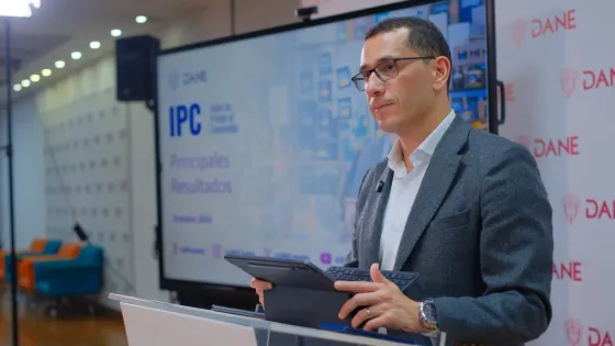 César Mauricio López, director de la Dirección de Metodología y Producción Estadística del DANE