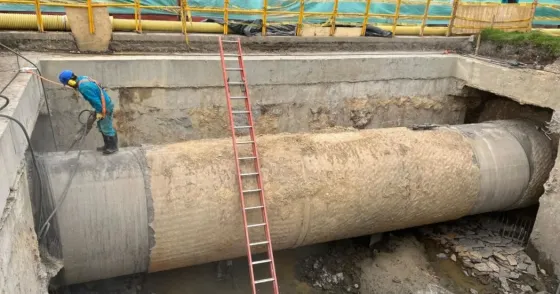 Arreglos e intervenciones en el acuerducto