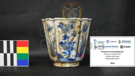 Colombia recupera sus primeros tesoros del Galeón San José