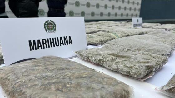 Policía y Fiscalía desmantelan red que movía marihuana.