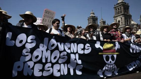  La ‘Generación Z’ exige justicia frente a la violencia en México.
