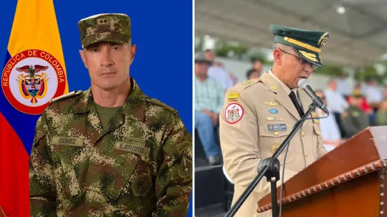 General Royer Gómez Herrera y comandante del Ejército fue designado el mayor general Jaime Alonso Galindo