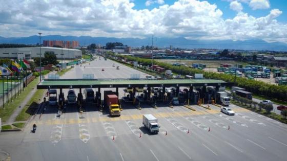 Peajes en Colombia.