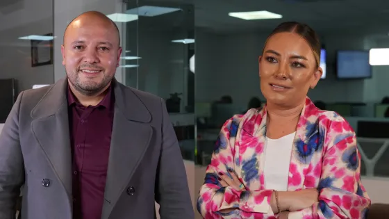 Jorge Suárez y Catalina Suárez