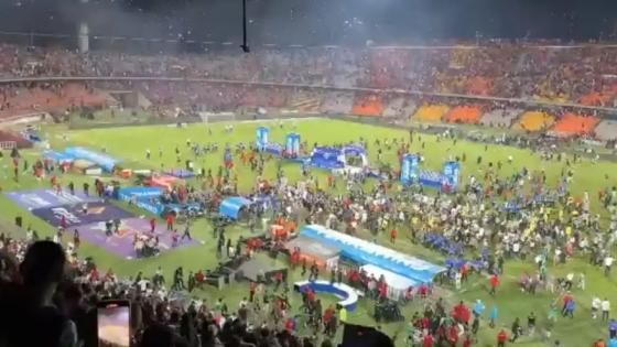 La final de la Copa BetPlay entre Atlético Nacional y el DIM terminó en violencia.
