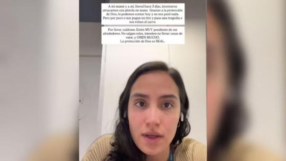 Hermana de Falcao vivió intento de robo