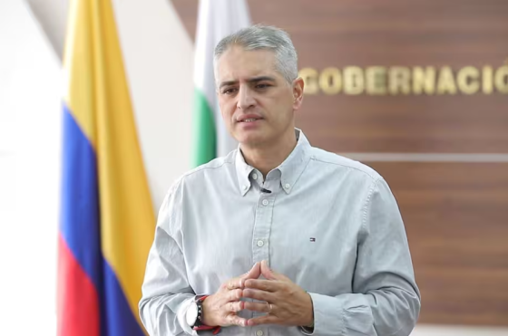 Andrés Julián Rendón, gobernador de Antioquia.