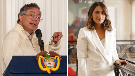 Gustavo Petro y Laura Sarabia