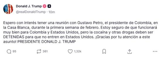 Donald Trump Truth Social