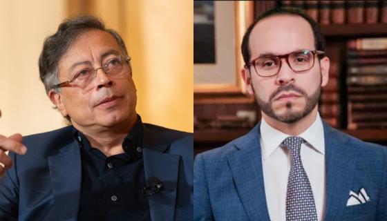 Presidente Gustavo Petro y Abelardo de la Espriella.