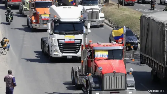 La Asociación Colombiana de Camioneros declaró alerta máxima