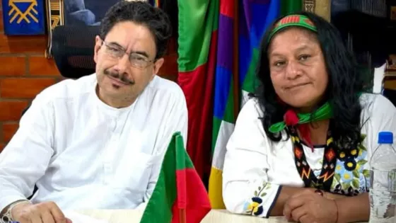 Iván Cepeda anuncia a Aida Quilcué como fórmula vicepresidencial