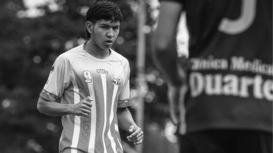 Santiago Castrillón jugando con Selección Bogotá 