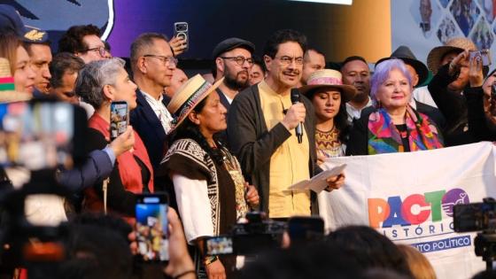 Iván Cepeda, candidato presidencial.