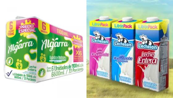 Lechesán y leche Algarra.