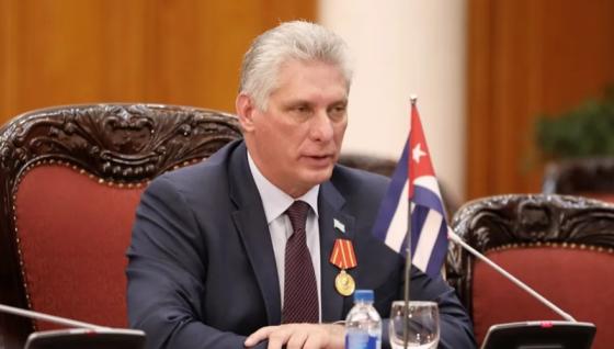 Miguel Díaz-Canel.
