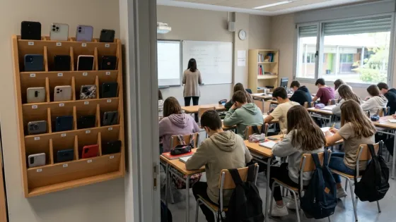 Más de la mitad de los países ya tienen restricciones a los teléfonos en las escuelas