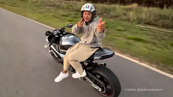 Javier Arias Stunt captura