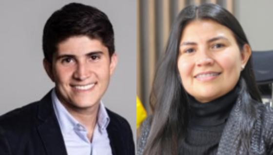 Wadith Manzur y Karen Manrique.