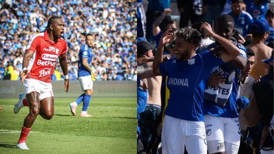 Millonarios y Santa Fe empatan en el clásico y complican sus opciones de ir a las finales