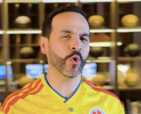 Abelardo de la Espriella 'El Tigre' lo lleva al Mundial. 