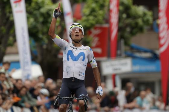 Nairo Quintana ganó en Asturias y recordó a Cristian Muñoz. 