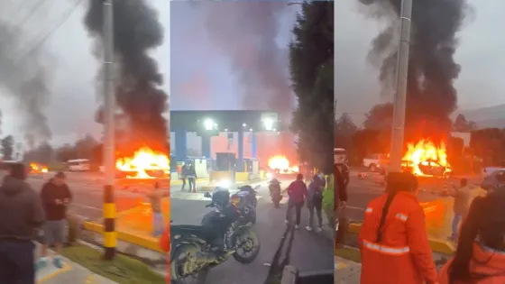 Tractomula sin frenos provoca choque múltiple e incendio y deja 19 heridos