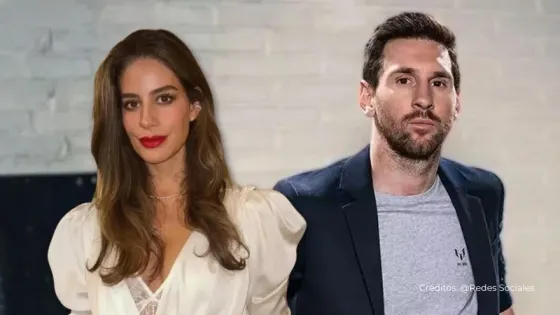 Manuela González y Lionel Messi