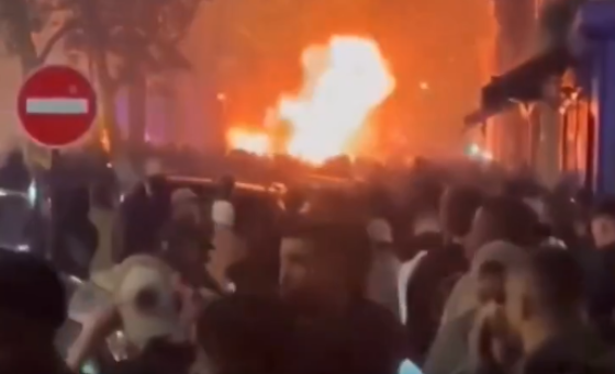 Más de 400 detenidos y siete policías heridos durante las celebraciones del PSG en Francia