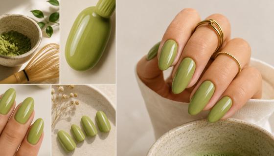 Uñas matcha