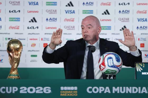Gianni Infantino se refirió a la crisis de las visas para Irán en Estados Unidos. 