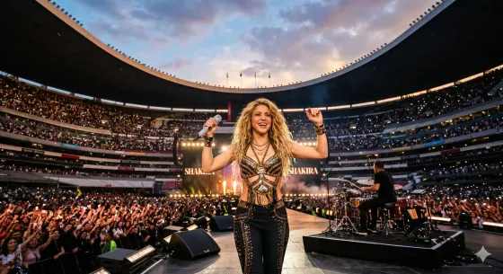 Shakira se presentará en la inauguración del Mundial 2026 en México. 
