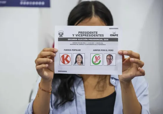 Así avanza el conteo de la segunda vuelta en Perú