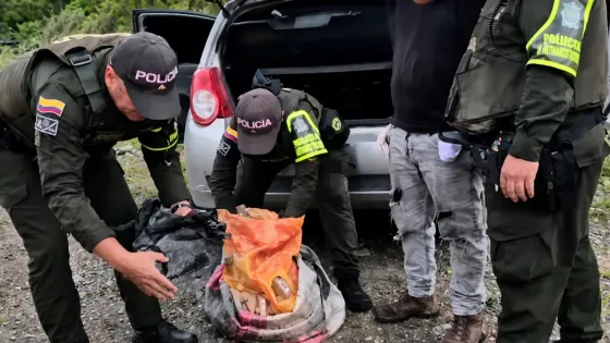 Dos capturados con armas y explosivos en el Valle del Cauca
