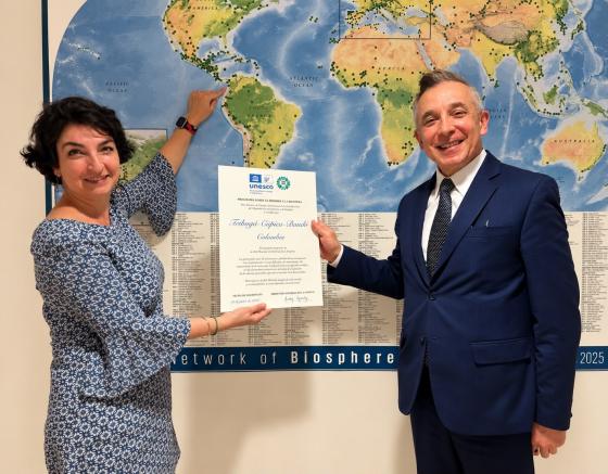 Entrega de la certificación de la Reserva de Biosfera Tribugá-Cupica-Baudó de la Unesco