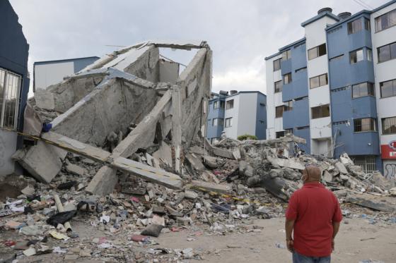 Terremoto en Colombia: cifra de muertos sube a 294 y hay 320 desaparecidos