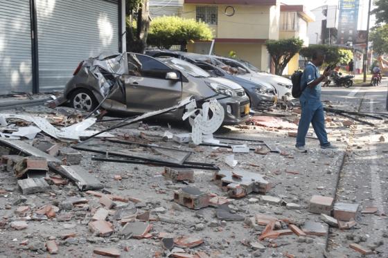EN VIVO: terremoto de magnitud 7,4 sacude Colombia. 