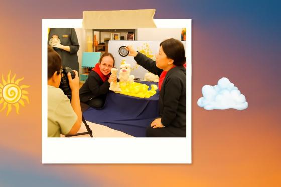 Grupo en taller inclusivo de cine en la Cinemateca de Bogotá
