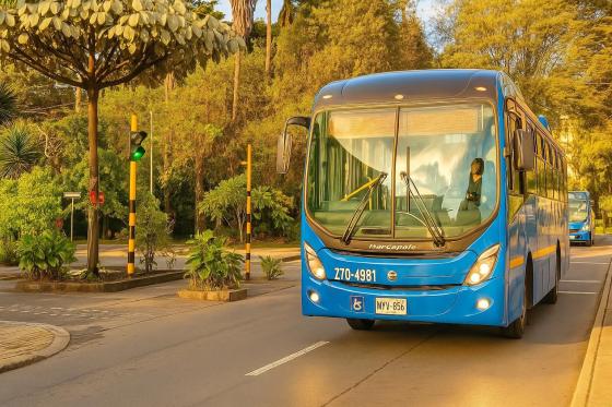 TransMilenio y tráfico vehicular en Bogotá