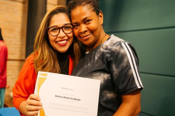 Inauguración de espacios de reconciliación en Tunjuelito
